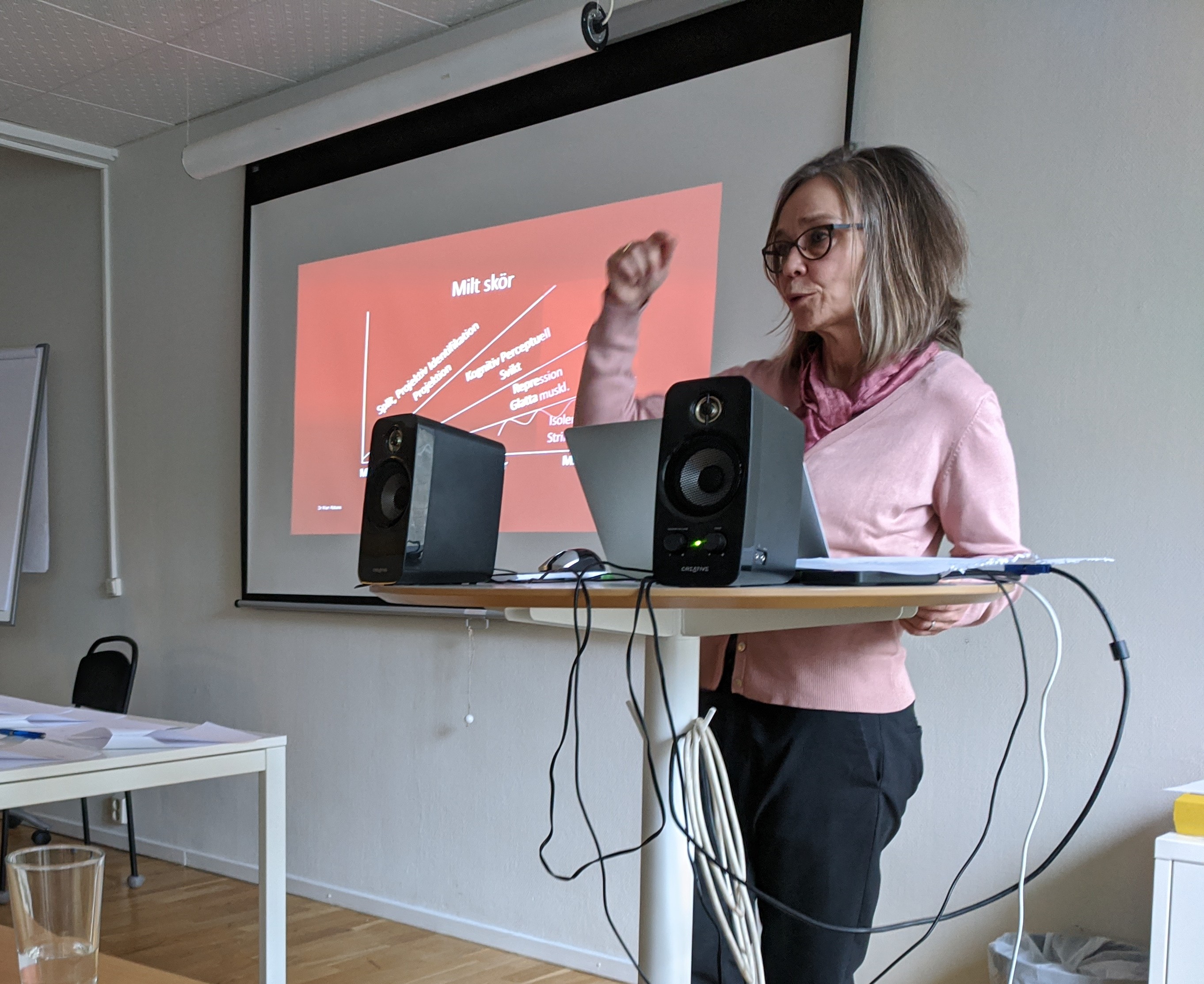 Nina Klarin talar om skörhet